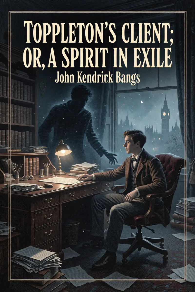 Cover of Toppleton's Client; Or, A Spirit in Exile by John Kendrick Bangs