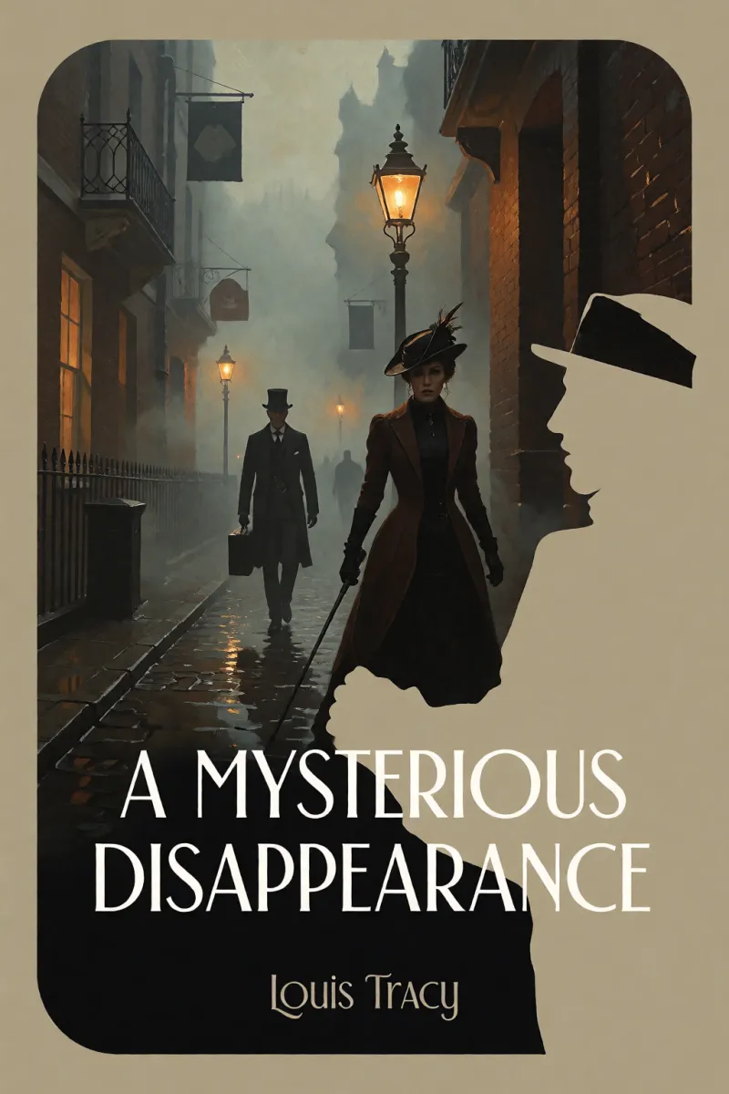 Cover of A Mysterious Disappearance by Louis Tracy