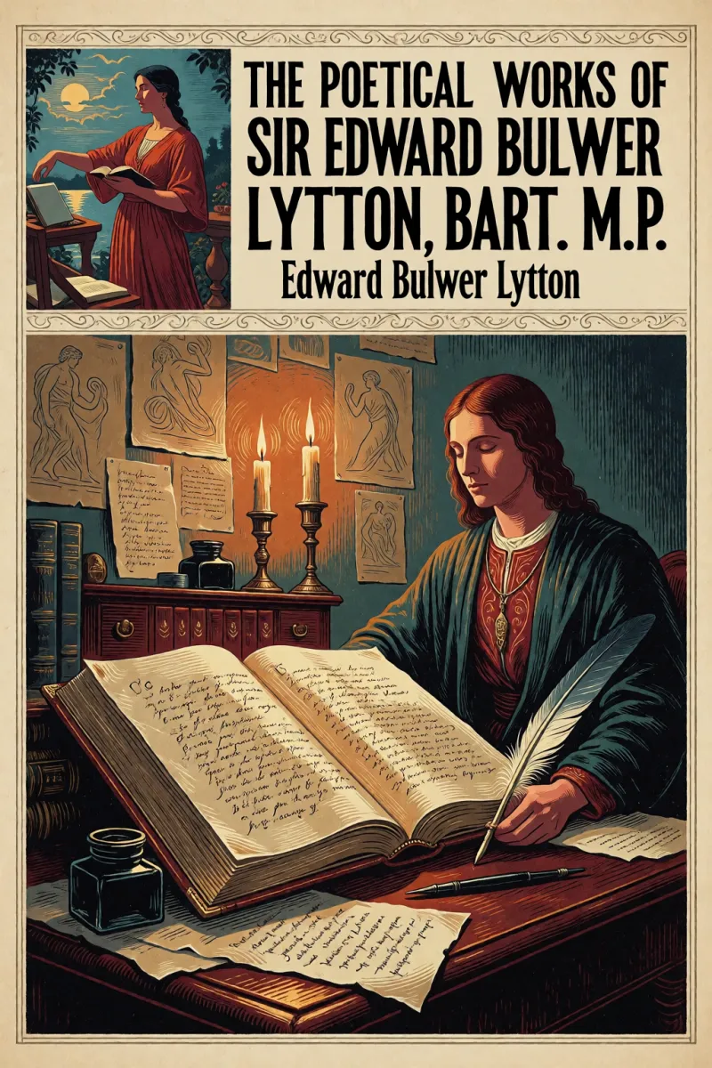 Cover of The Poetical Works of Sir Edward Bulwer Lytton, Bart. M.P. by Edward Bulwer Lytton