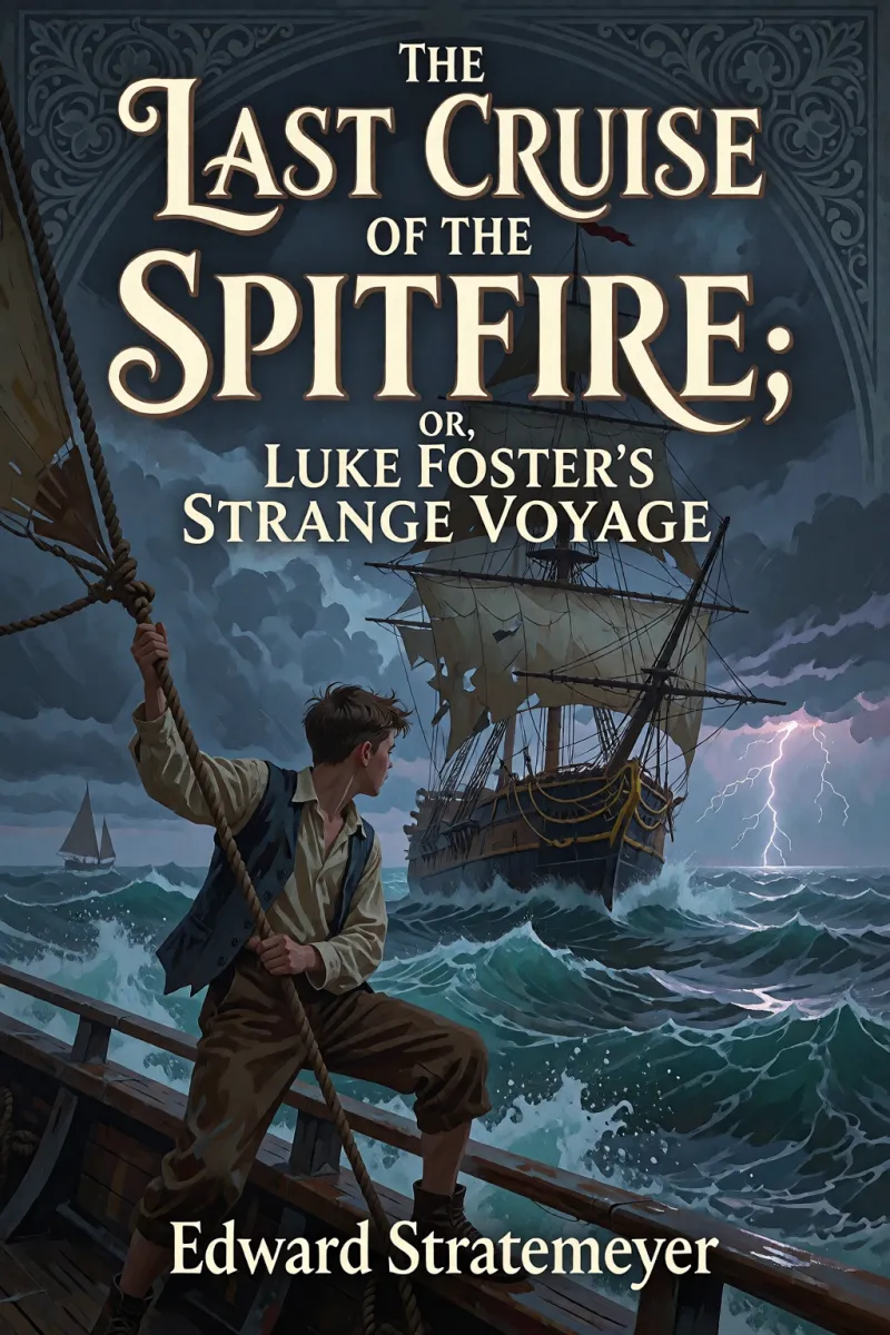 Cover of The Last Cruise of the Spitfire; or, Luke Foster's Strange Voyage by Edward Stratemeyer