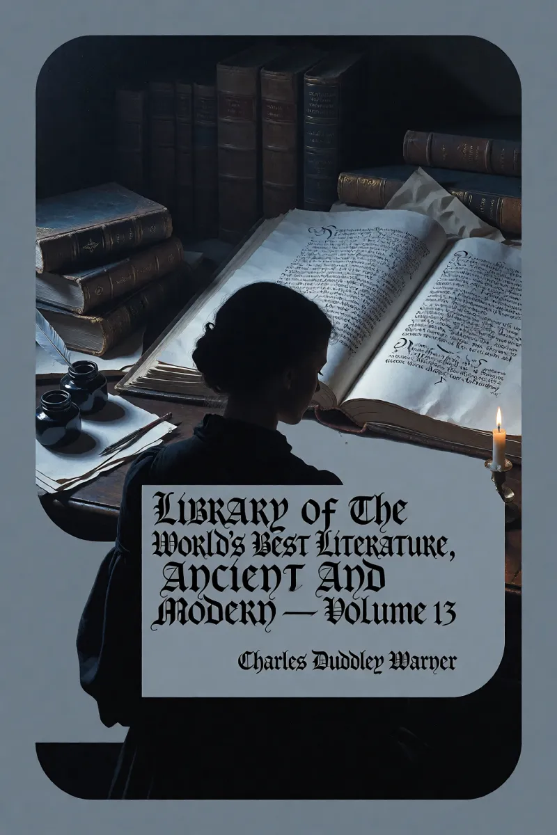 Cover of Library of the World's Best Literature, Ancient and Modern — Volume 13 by Charles Dudley Warner
