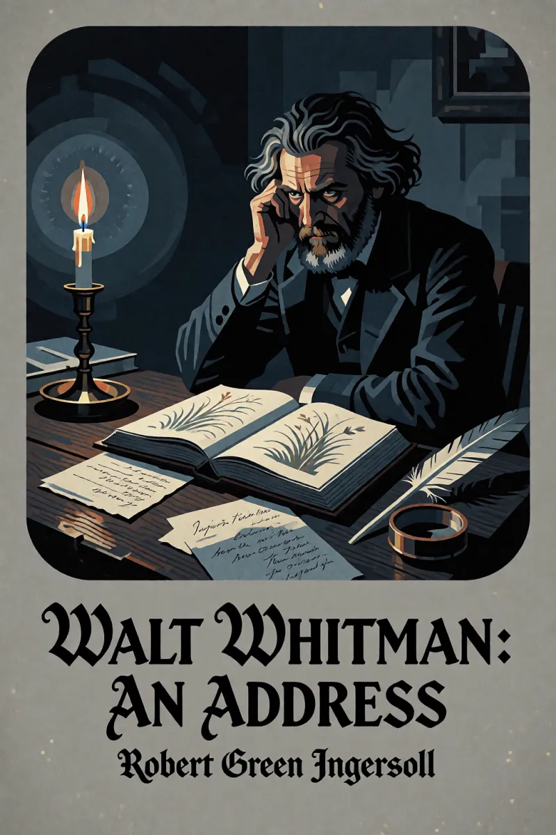 Cover of Walt Whitman: An Address by Robert Green Ingersoll