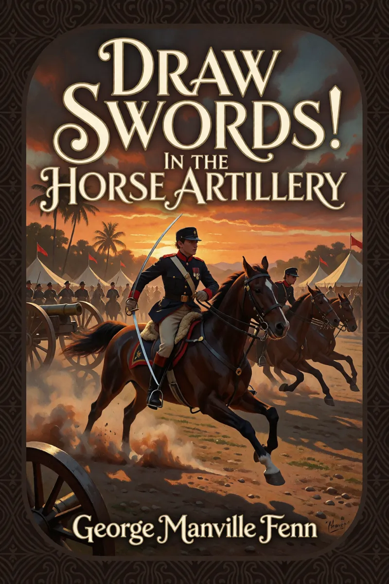 Cover of Draw Swords! In the Horse Artillery by George Manville Fenn