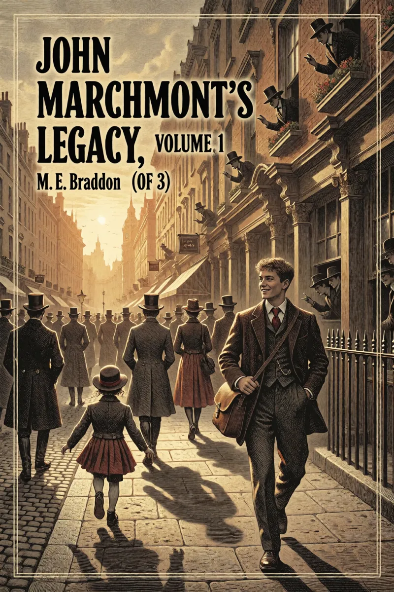 Cover of John Marchmont's Legacy, Volume 1 (of 3) by M. E. Braddon