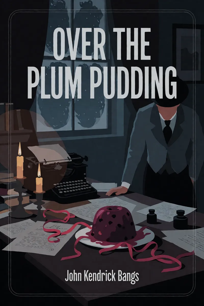 Cover of Over the Plum Pudding by John Kendrick Bangs