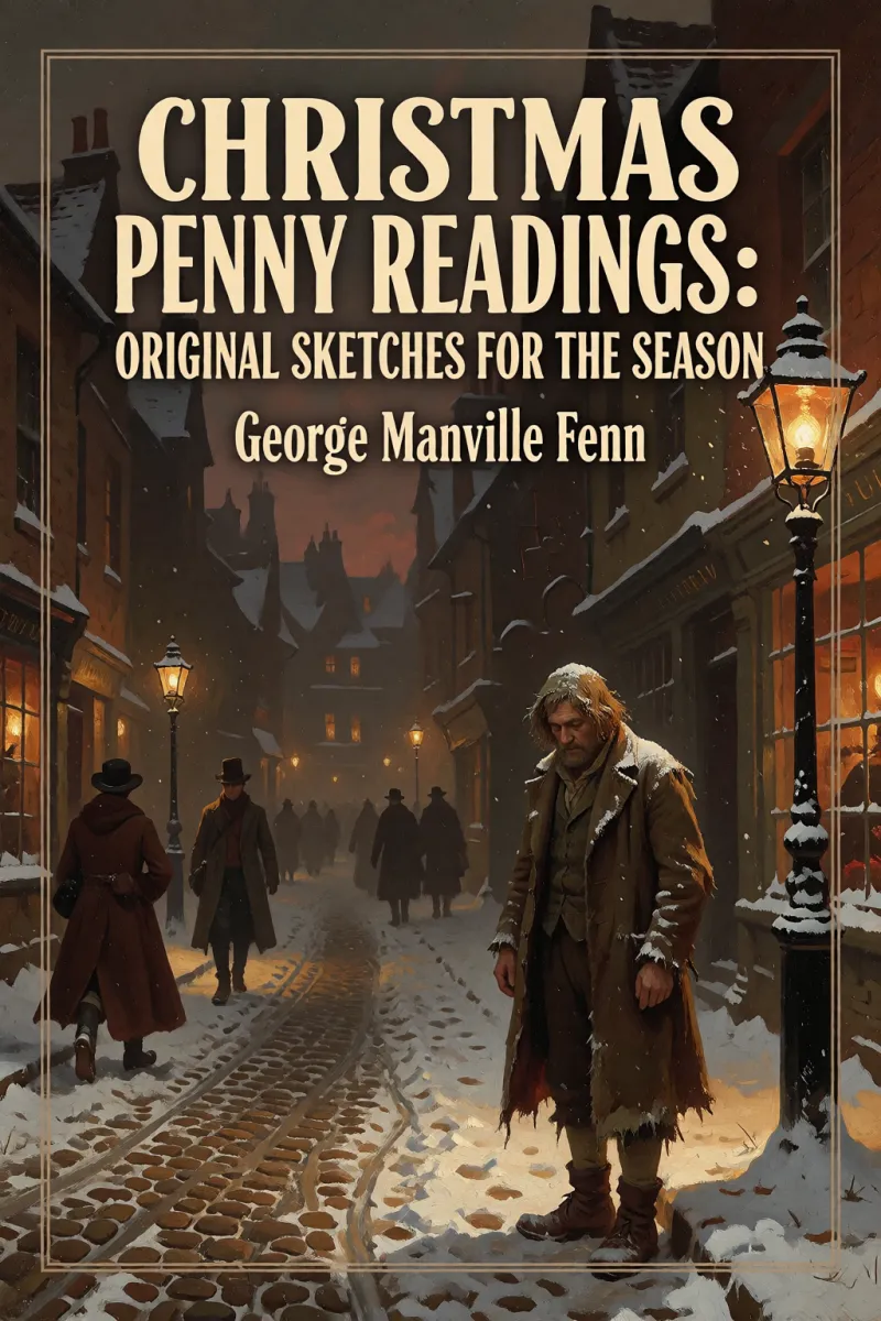 Cover of Christmas Penny Readings: Original Sketches for the Season by George Manville Fenn