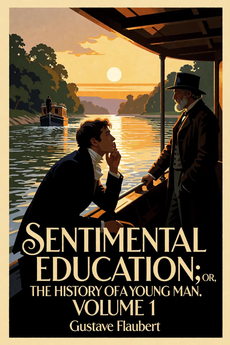 Cover of Sentimental Education; Or, The History of a Young Man. Volume 1 by Gustave Flaubert