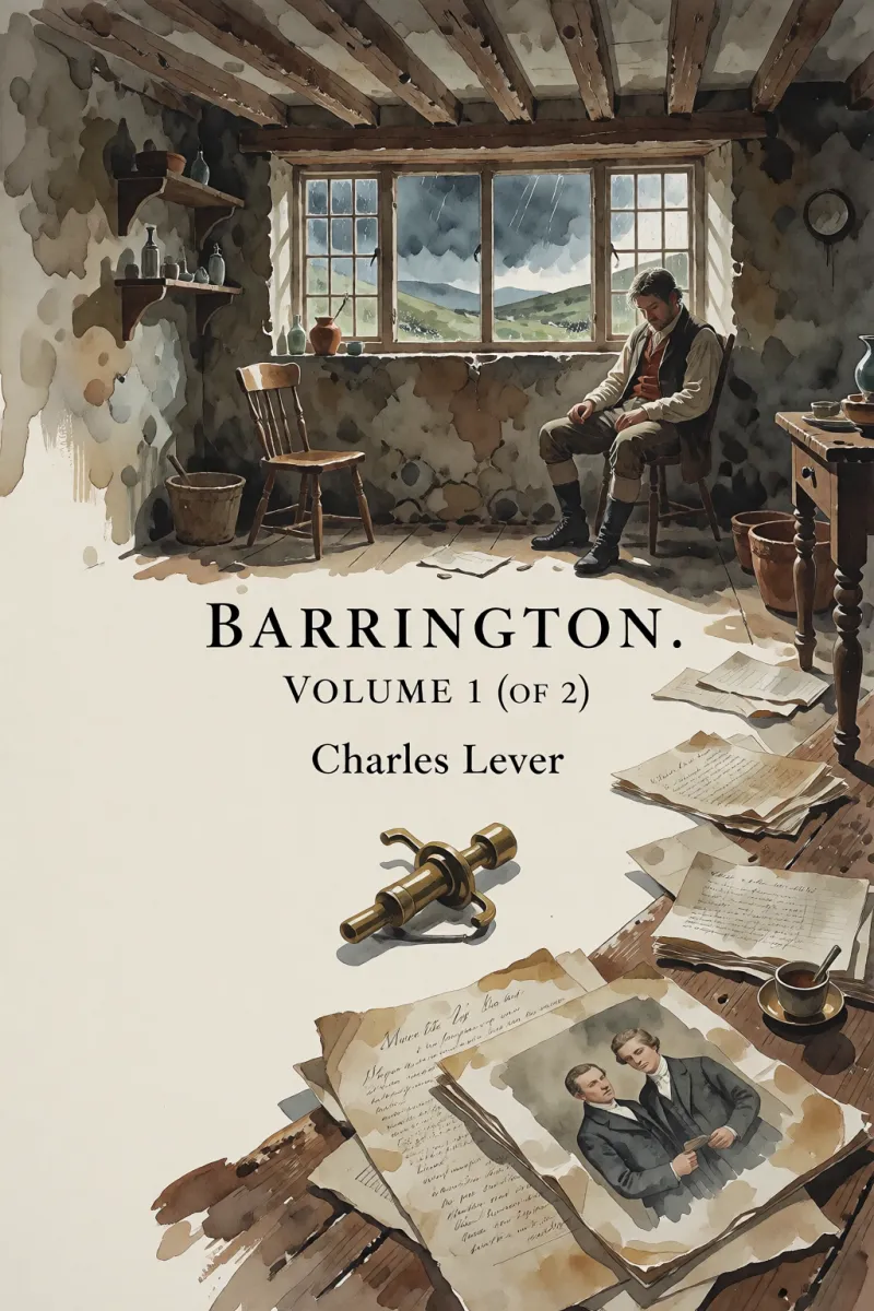 Cover of Barrington. Volume 1 (of 2) by Charles Lever