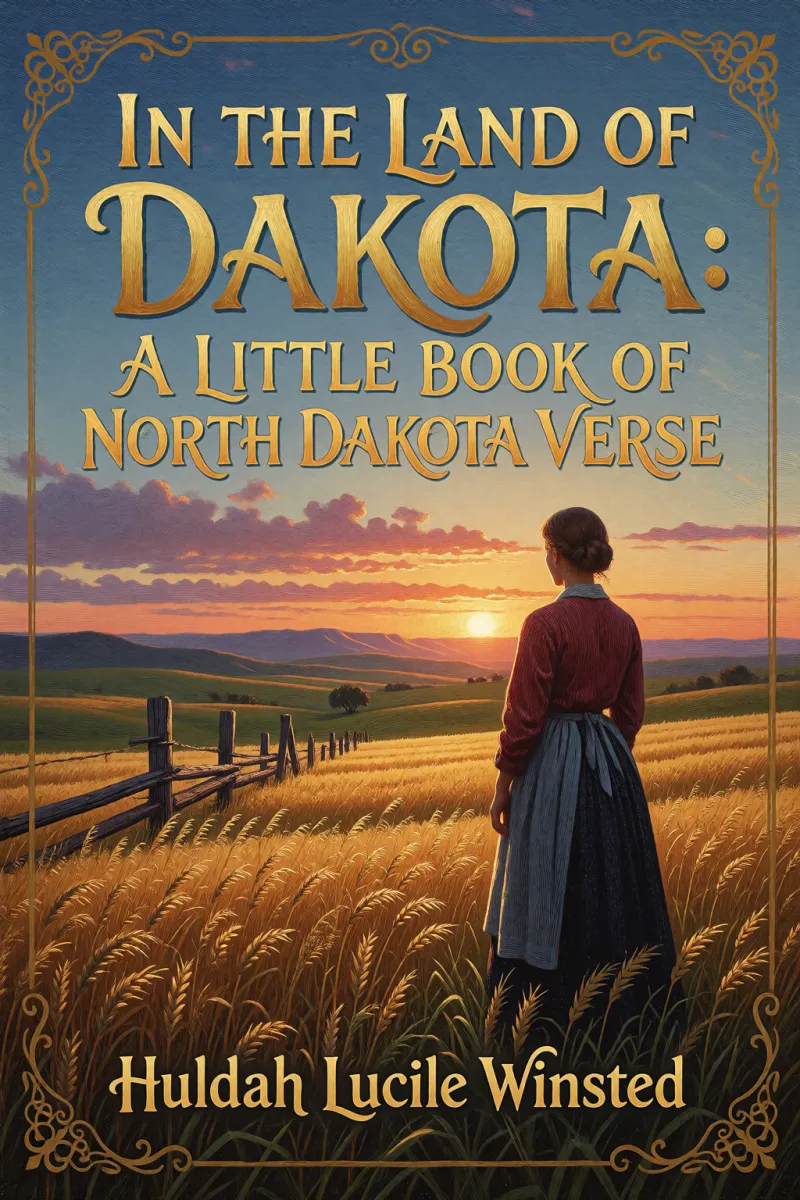 Cover of In the Land of Dakota: A Little Book of North Dakota Verse by Huldah Lucile Winsted
