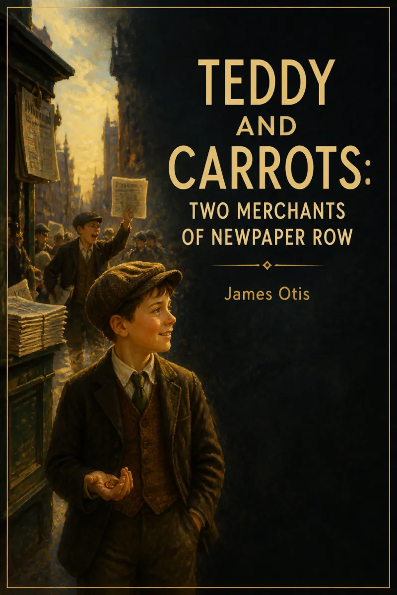 Cover of Teddy and Carrots: Two Merchants of Newpaper Row by James Otis