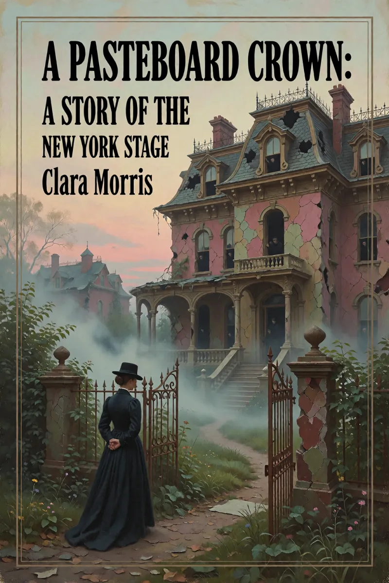 Cover of A Pasteboard Crown: A Story of the New York Stage by Clara Morris