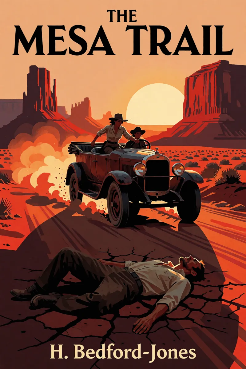 Cover of The Mesa Trail by H. Bedford-Jones