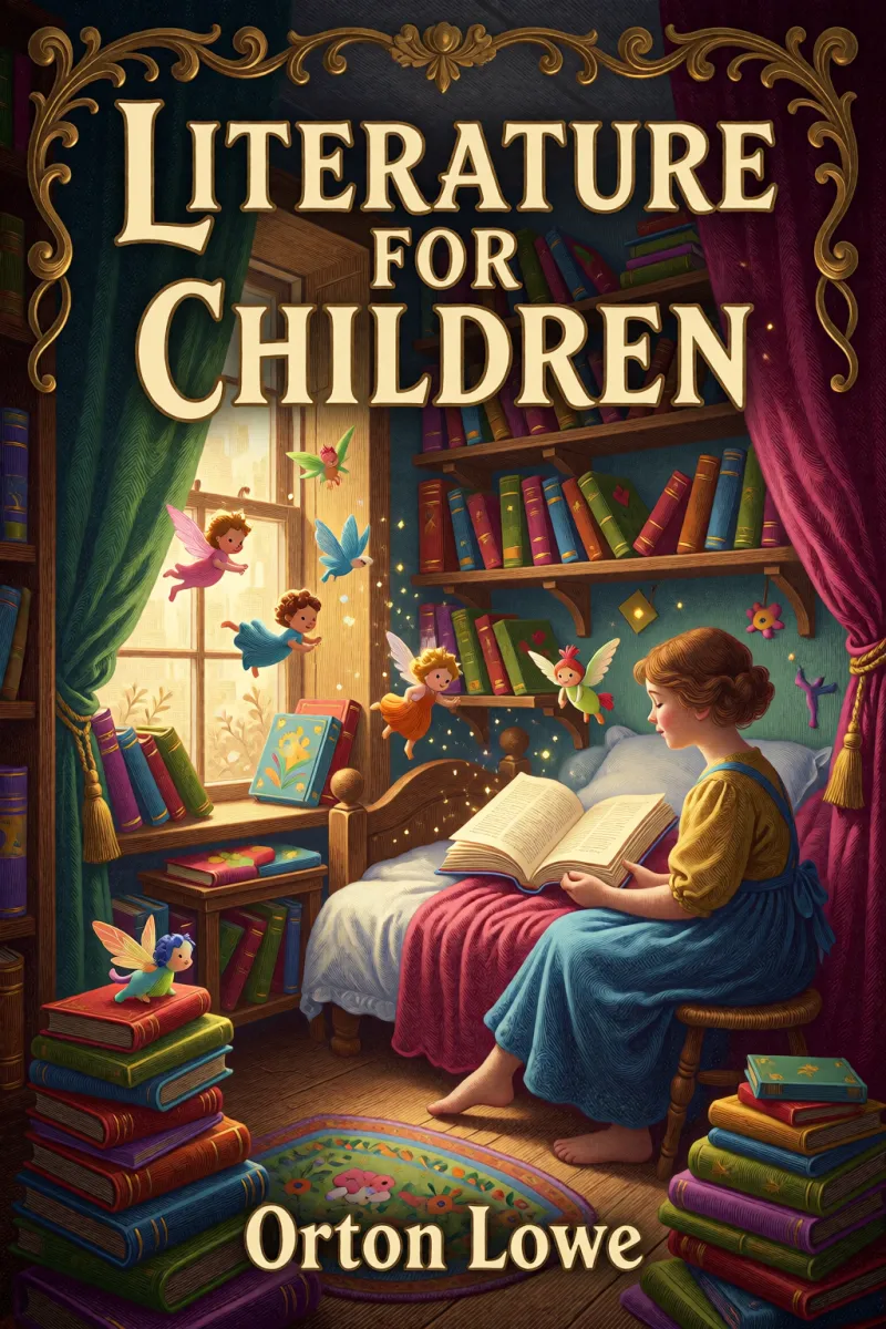 Cover of Literature for Children by Orton Lowe