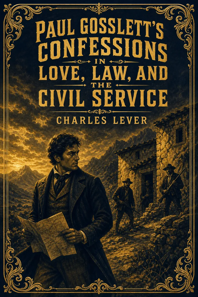 Cover of Paul Gosslett's Confessions in Love, Law, and The Civil Service by Charles Lever