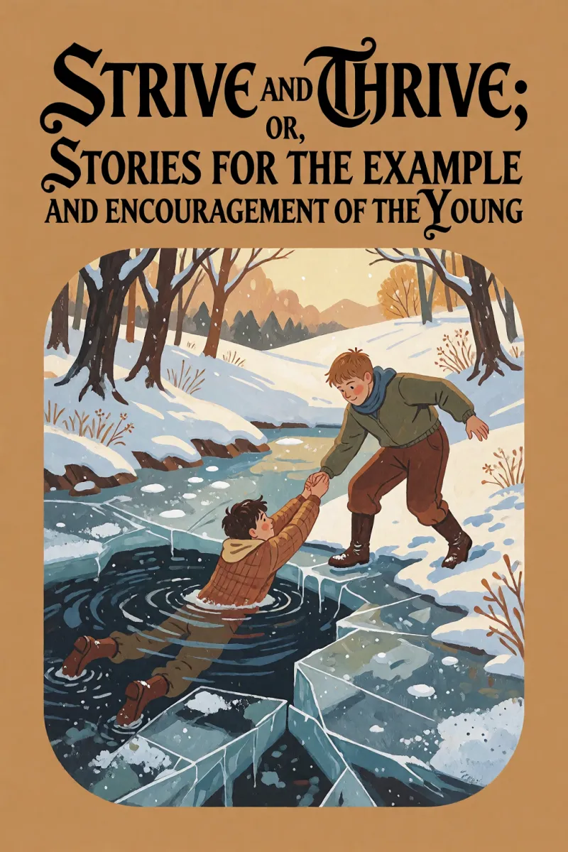 Cover of Strive and Thrive; or, Stories for the Example and Encouragement of the Young by Anonymous