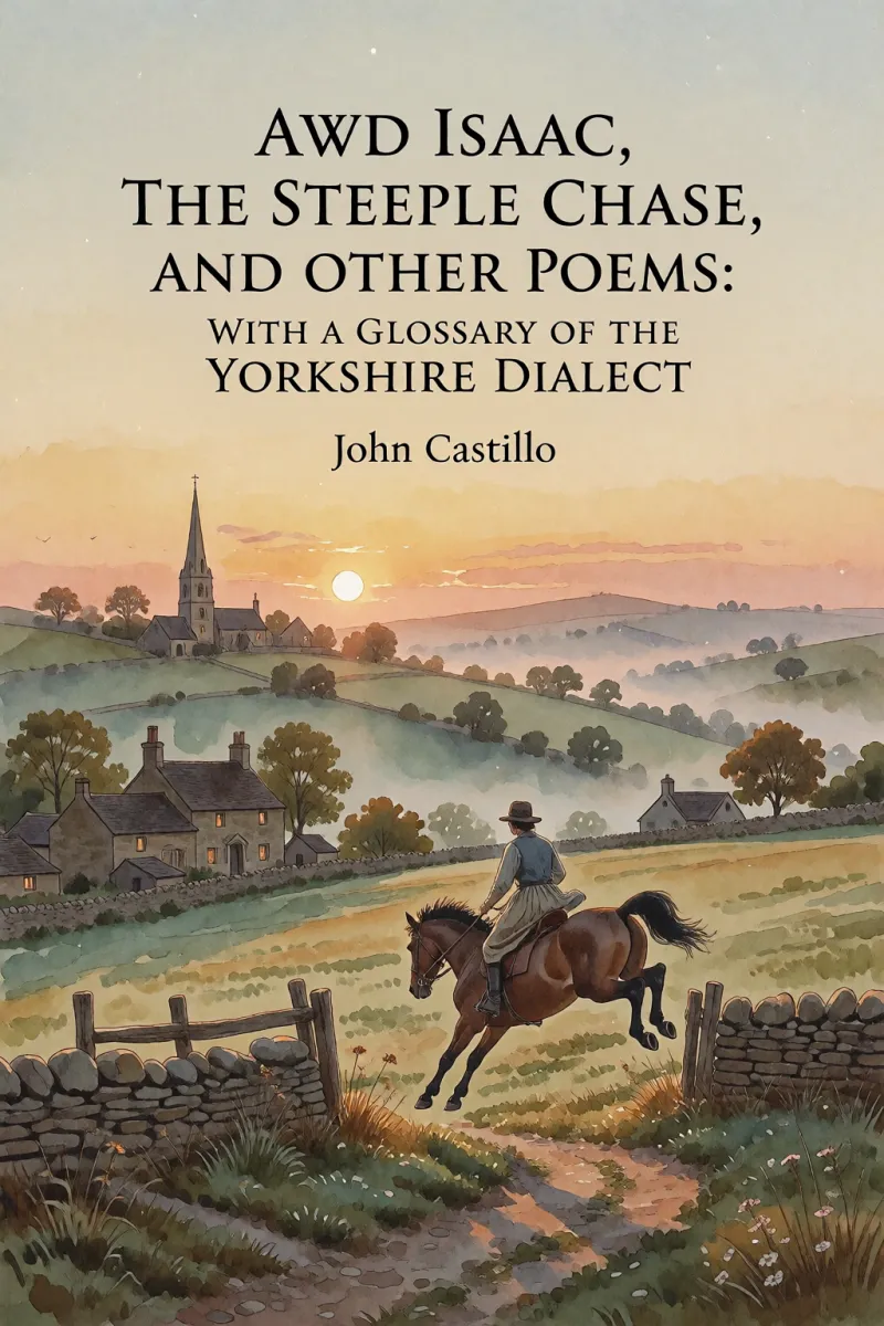 Cover of Awd Isaac, The Steeple Chase, and Other Poems: With a glossary of the Yorkshire Dialect by John Castillo