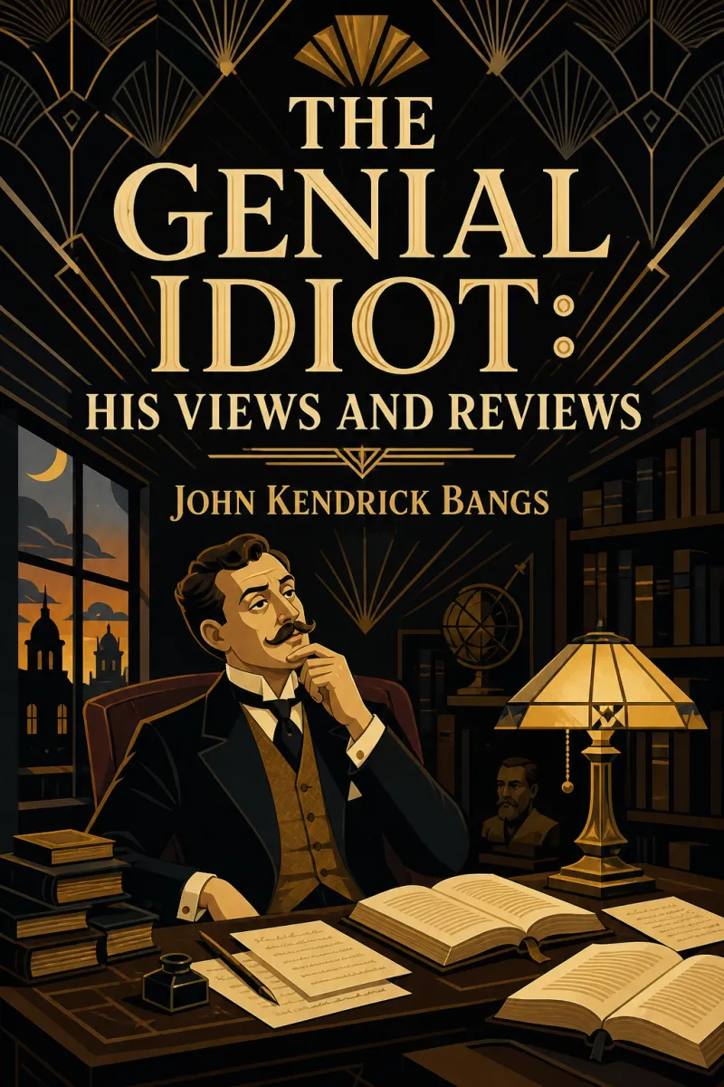 Cover of The Genial Idiot: His Views and Reviews by John Kendrick Bangs