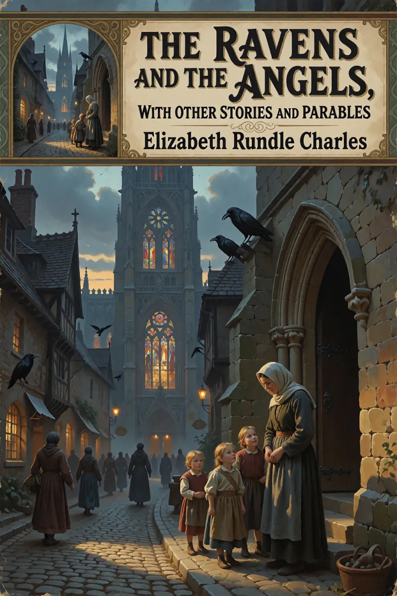 Cover of The Ravens and the Angels, with Other Stories and Parables by Elizabeth Rundle Charles