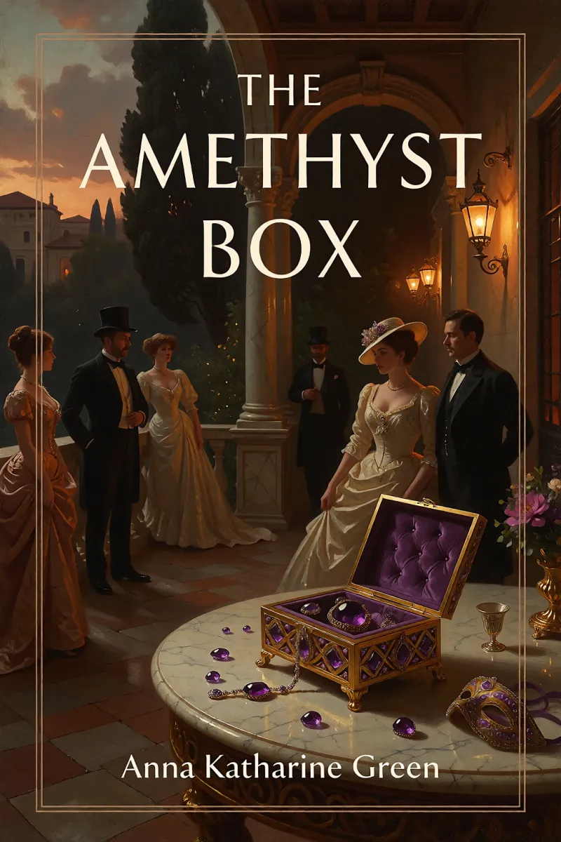 Cover of The Amethyst Box by Anna Katharine Green