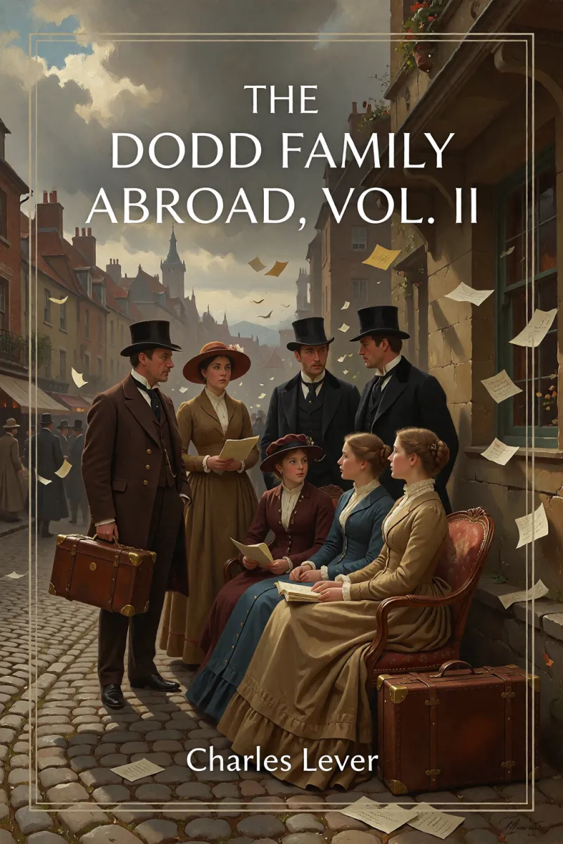 Cover of The Dodd Family Abroad, Vol. II by Charles Lever
