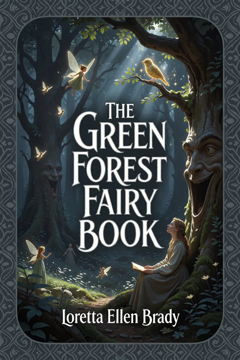 Cover of The Green Forest Fairy Book by Loretta Ellen Brady