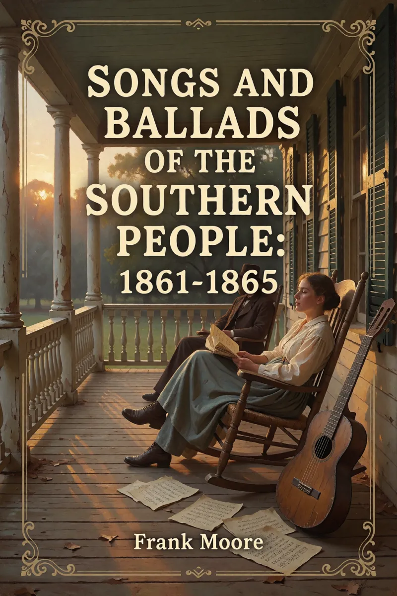 Cover of Songs and Ballads of the Southern People: 1861-1865 by Frank Moore