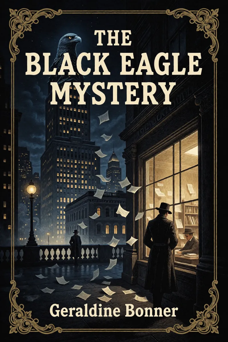 Cover of The Black Eagle Mystery by Geraldine Bonner
