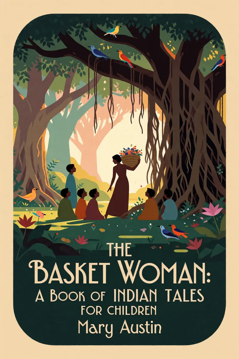 Cover of The Basket Woman: A Book of Indian Tales for Children by Mary Austin