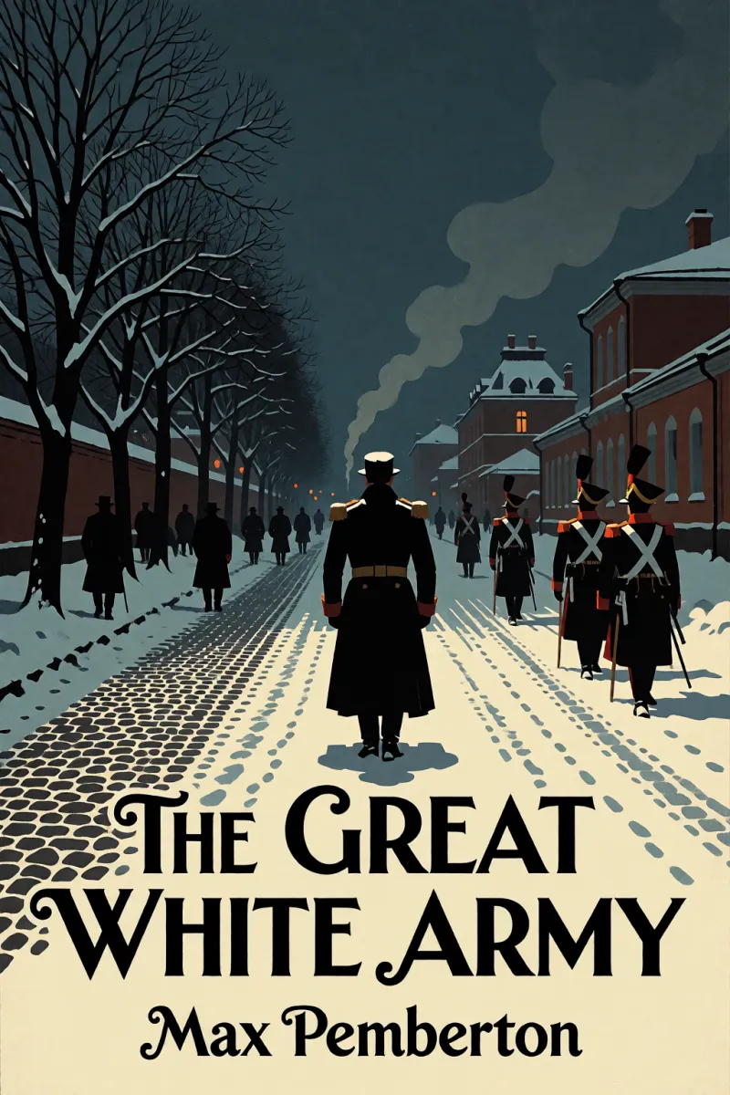 Cover of The Great White Army by Max Pemberton