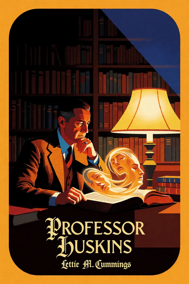 Cover of Professor Huskins by Lettie M. Cummings