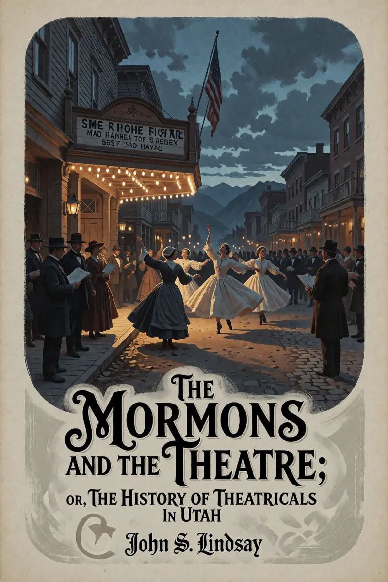 Cover of The Mormons and the Theatre; or, The History of Theatricals in Utah by John S. Lindsay