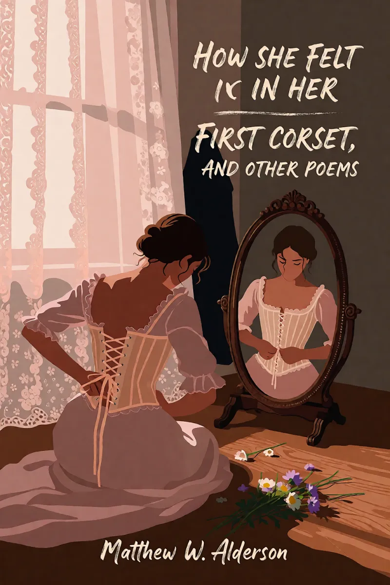 Cover of How She Felt in Her First Corset, and Other Poems by Matthew W. Alderson