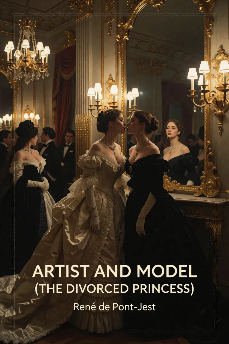 Cover of Artist and Model (The Divorced Princess) by René de Pont-Jest