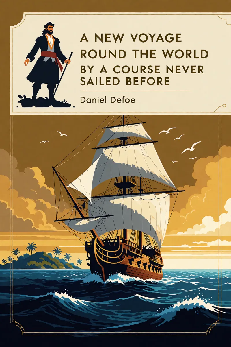 Cover of A New Voyage Round the World by a Course Never Sailed Before by Daniel Defoe