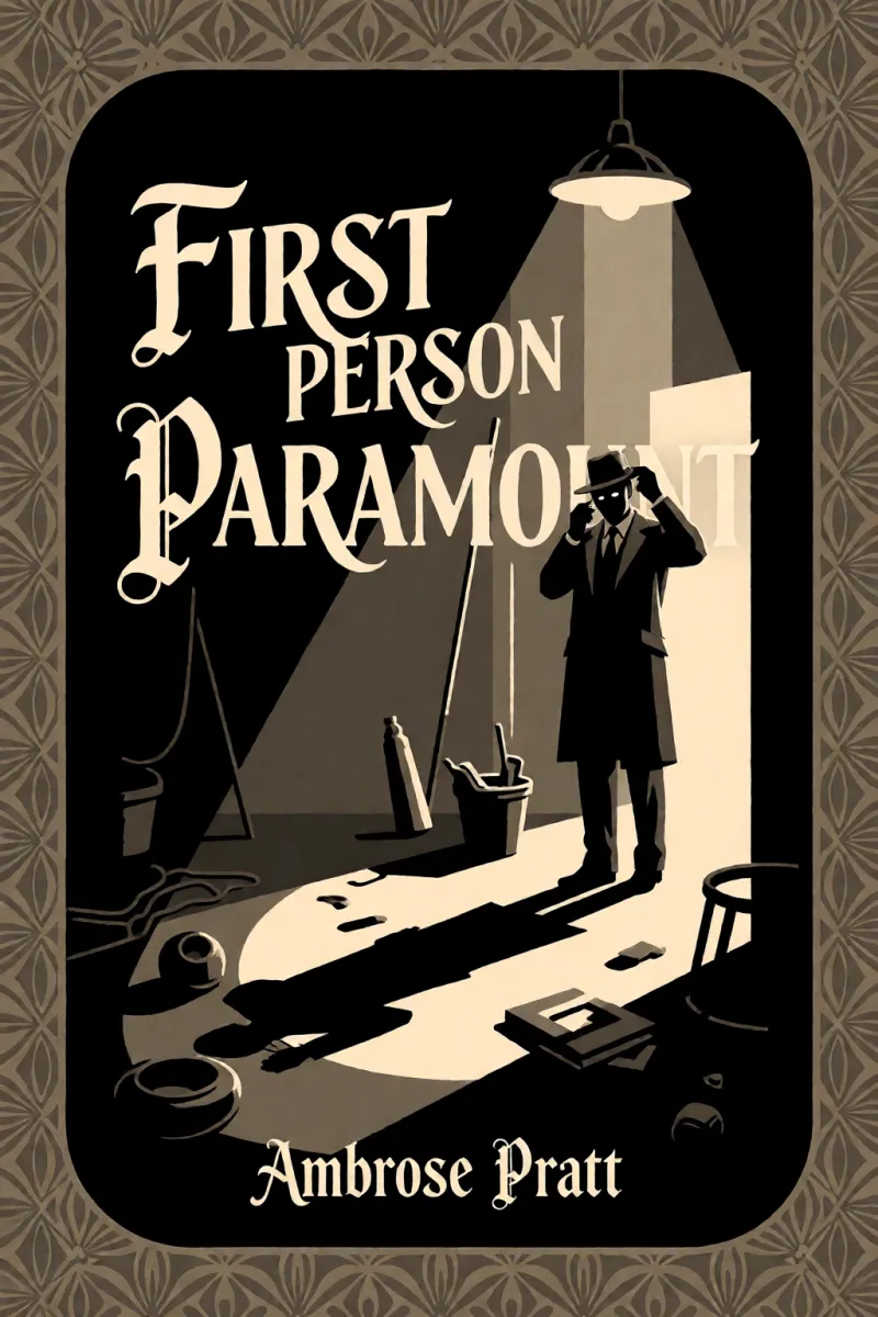 Cover of First Person Paramount by Ambrose Pratt