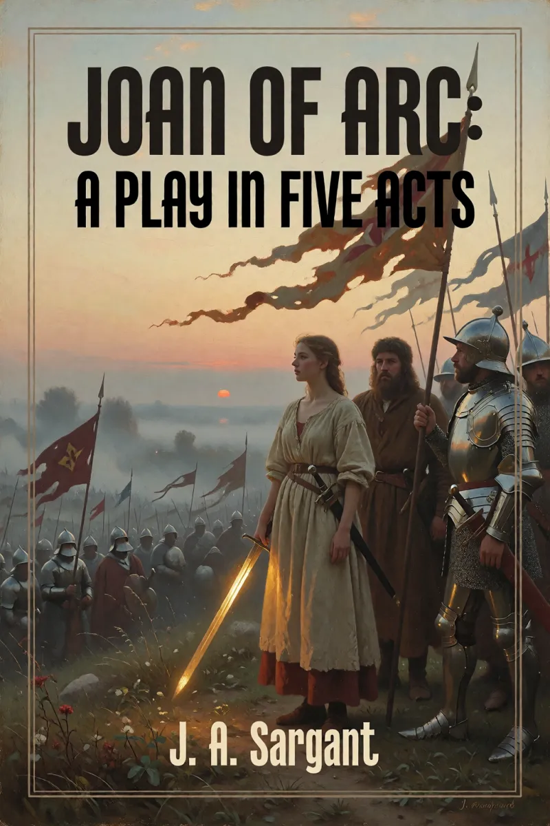 Cover of Joan of Arc: A Play in Five Acts by J. A. Sargant