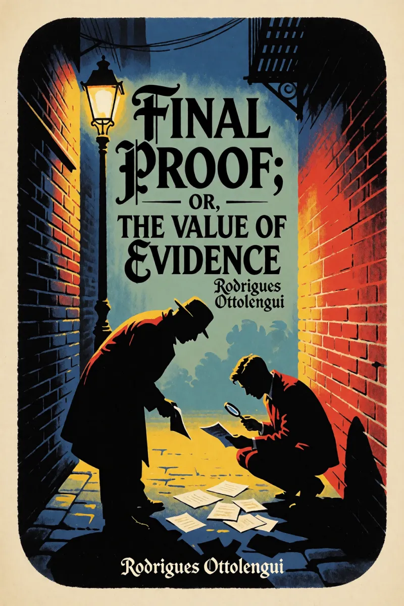 Cover of Final Proof; Or, The Value of Evidence by Rodrigues Ottolengui