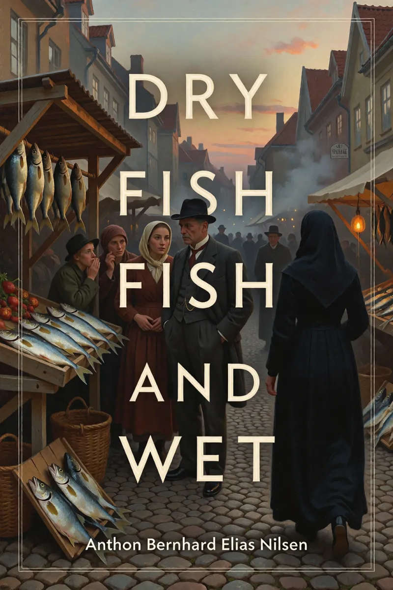 Cover of Dry fish and wet by Anthon Bernhard Elias Nilsen