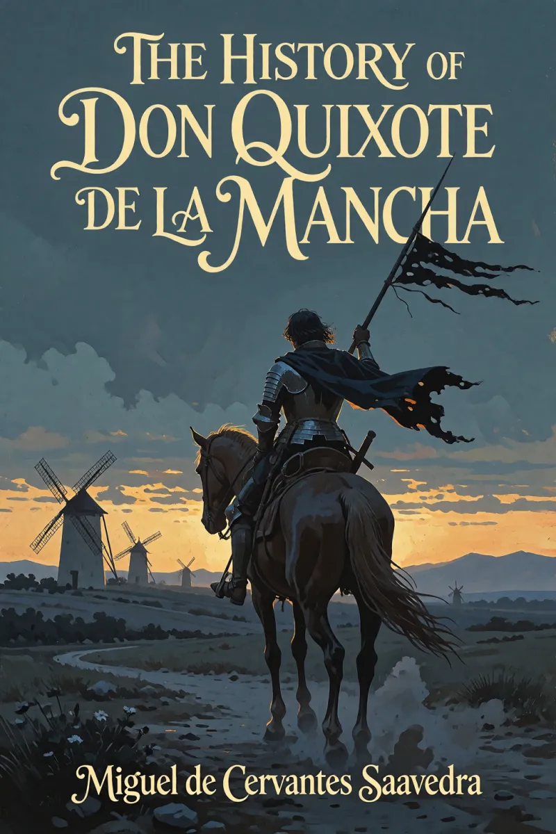 Cover of The History of Don Quixote de la Mancha by Miguel de Cervantes Saavedra