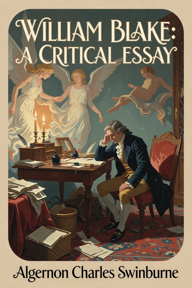 Cover of William Blake: A Critical Essay by Algernon Charles Swinburne
