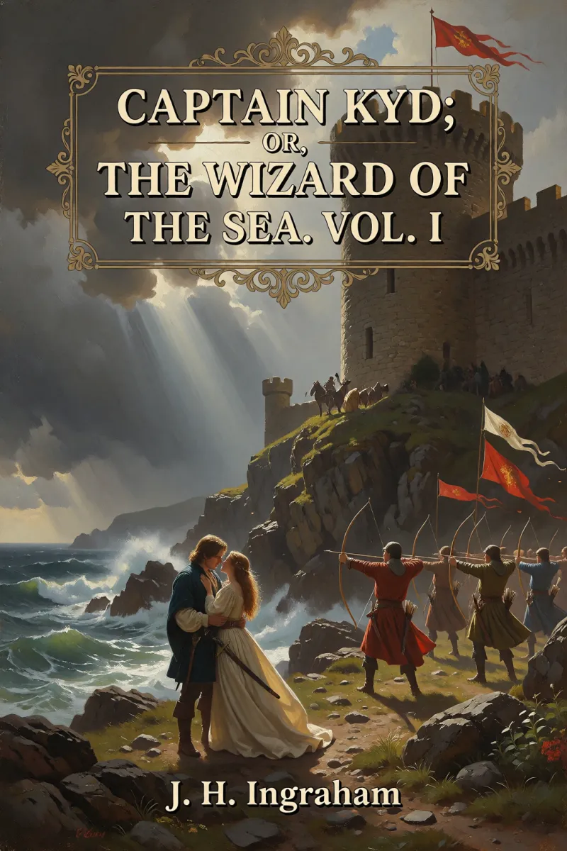 Cover of Captain Kyd; or, The Wizard of the Sea. Vol. I by J. H. Ingraham