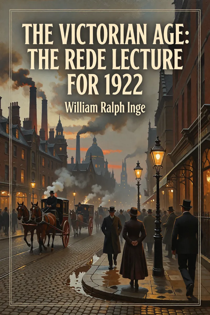 Cover of The Victorian Age: The Rede Lecture for 1922 by William Ralph Inge