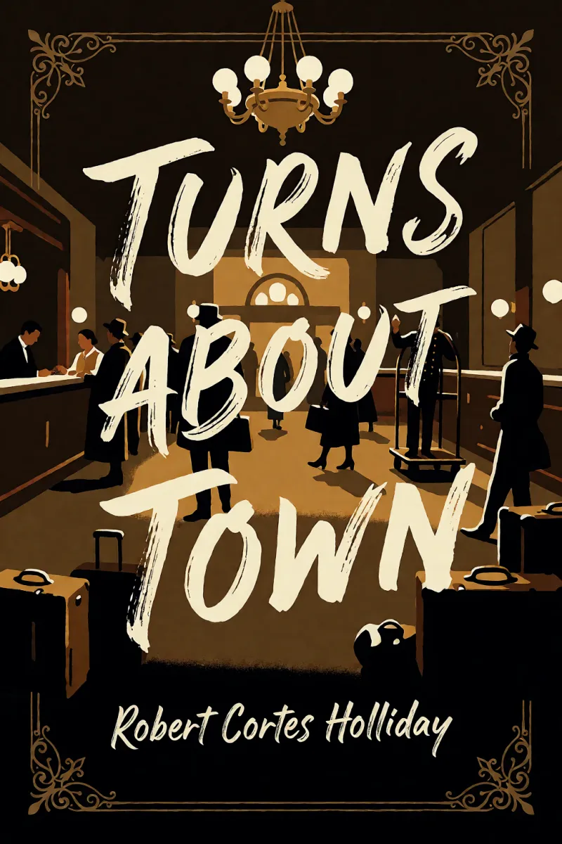Cover of Turns about Town by Robert Cortes Holliday