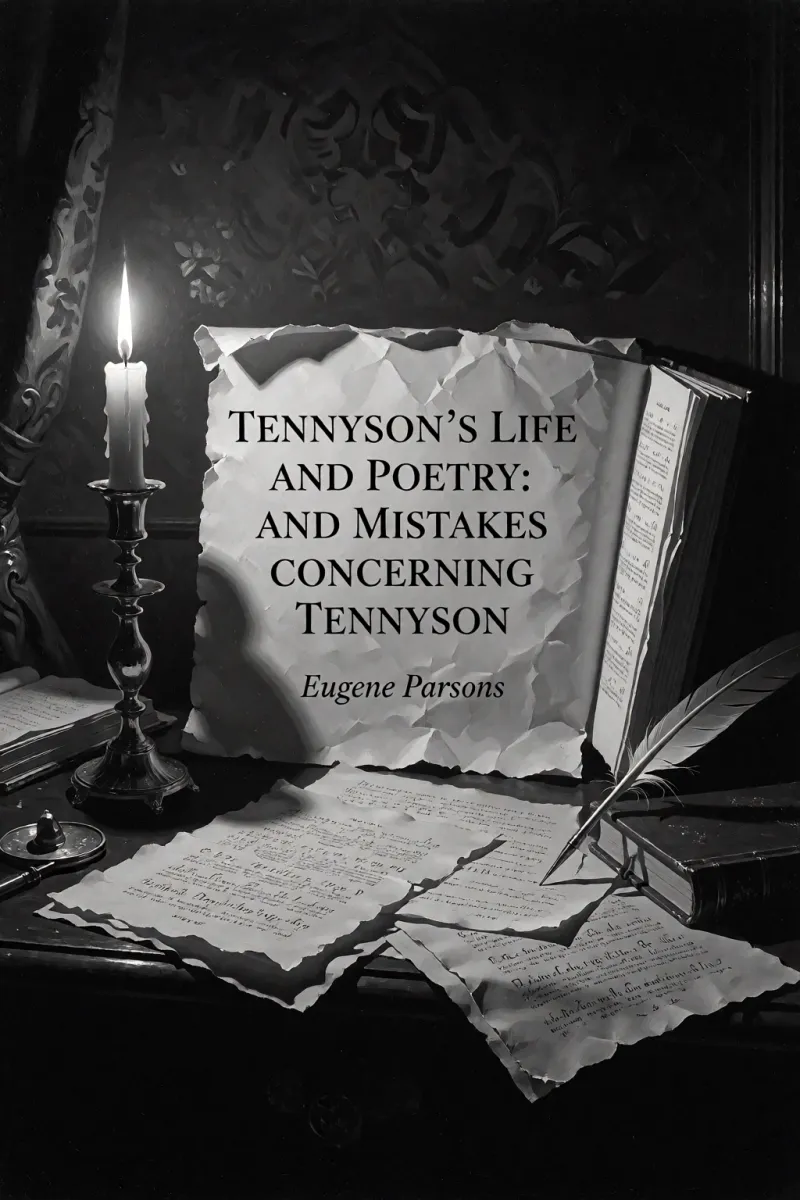 Cover of Tennyson's Life and Poetry: And Mistakes Concerning Tennyson by Eugene Parsons