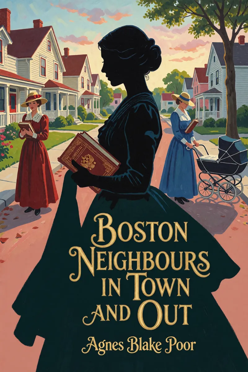 Cover of Boston Neighbours In Town and Out by Agnes Blake Poor
