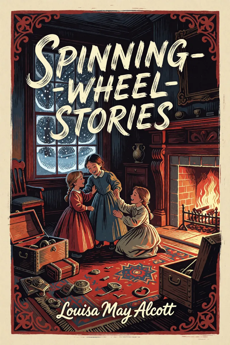 Cover of Spinning-Wheel Stories by Louisa May Alcott