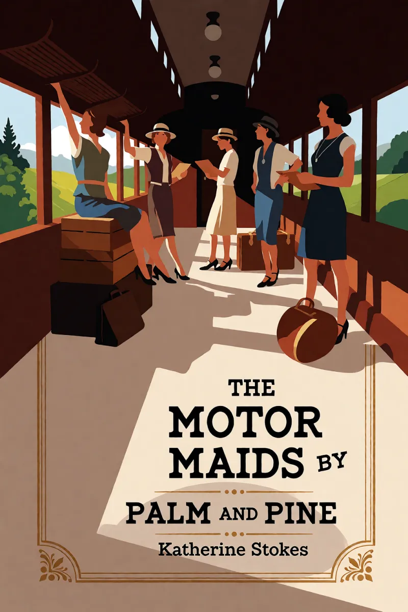 Cover of The Motor Maids by Palm and Pine by Katherine Stokes