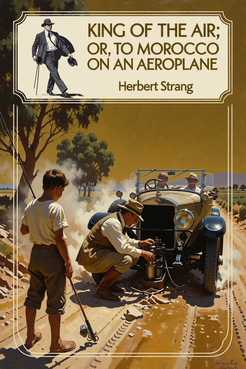 Cover of King of the Air; Or, To Morocco on an Aeroplane by Herbert Strang