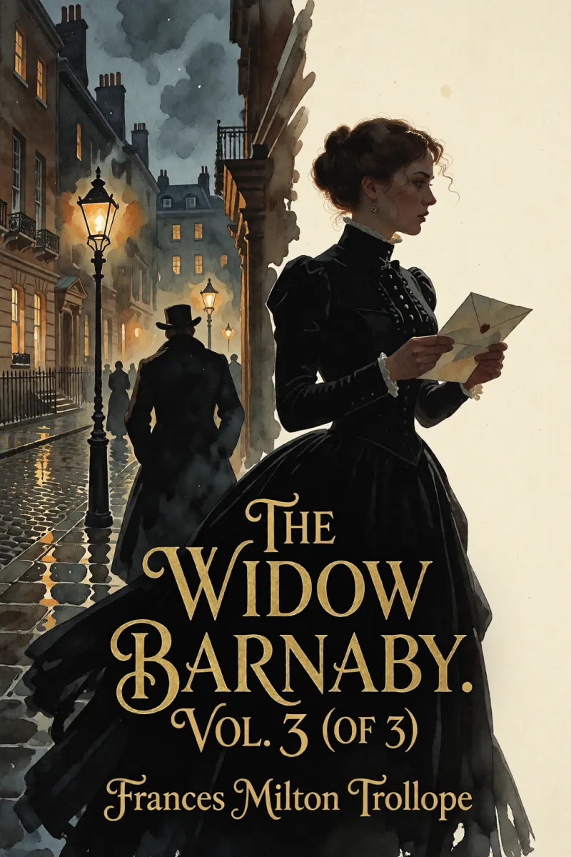 Cover of The Widow Barnaby. Vol. 3 (of 3) by Frances Milton Trollope