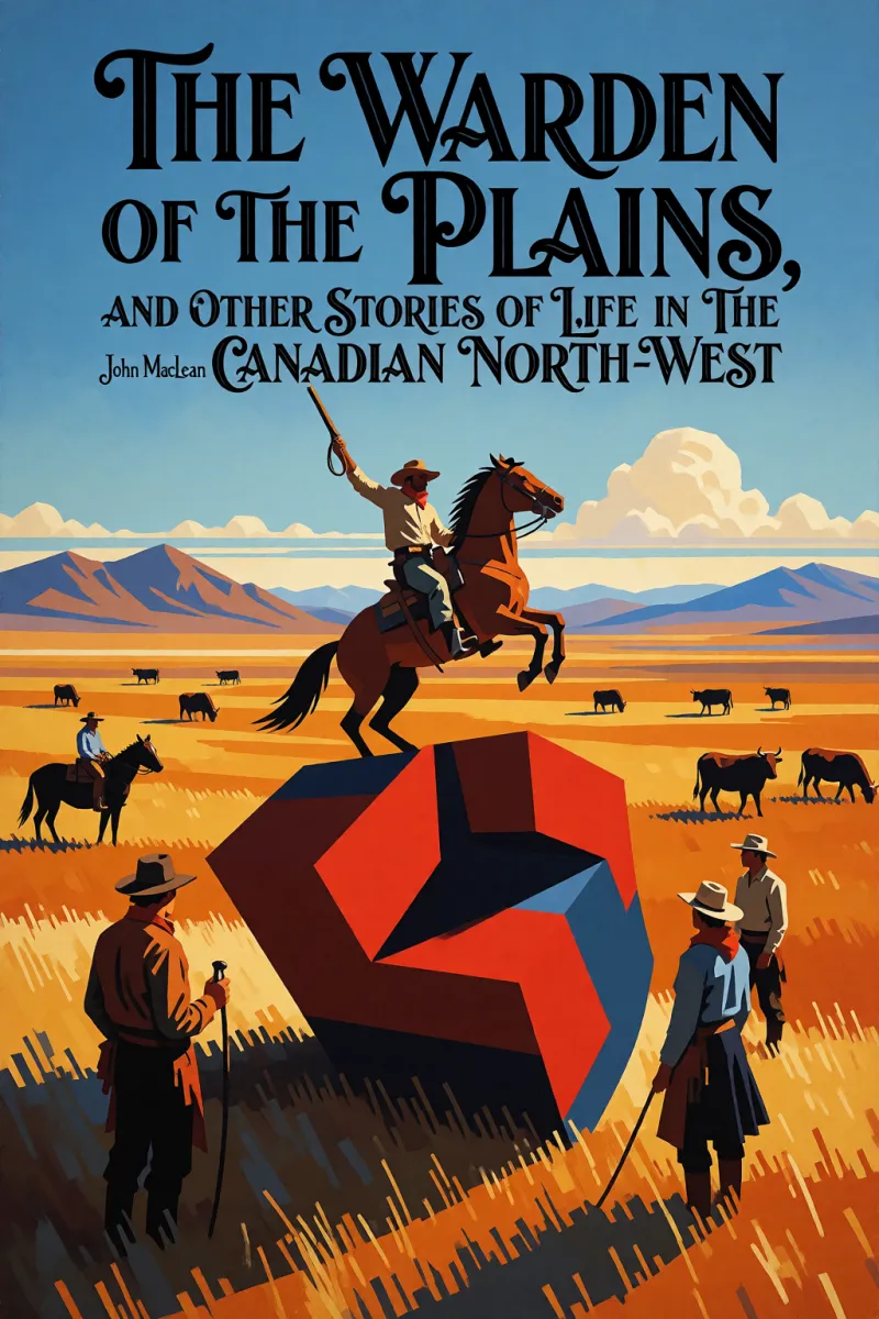 Cover of The Warden of the Plains, and Other Stories of Life in the Canadian North-west by John MacLean